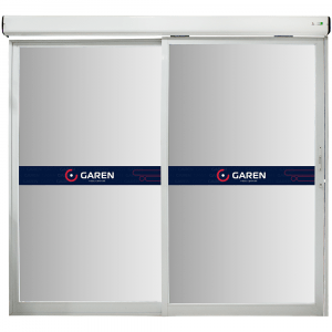 CJ SLIDER BLDC 4,40M 2R 2F VIDRO BRANCO - CONJ AUTOMATIZADOR PORTA SOCIAL SLIDER BLDC 55W BIVOLT 50/60Hz