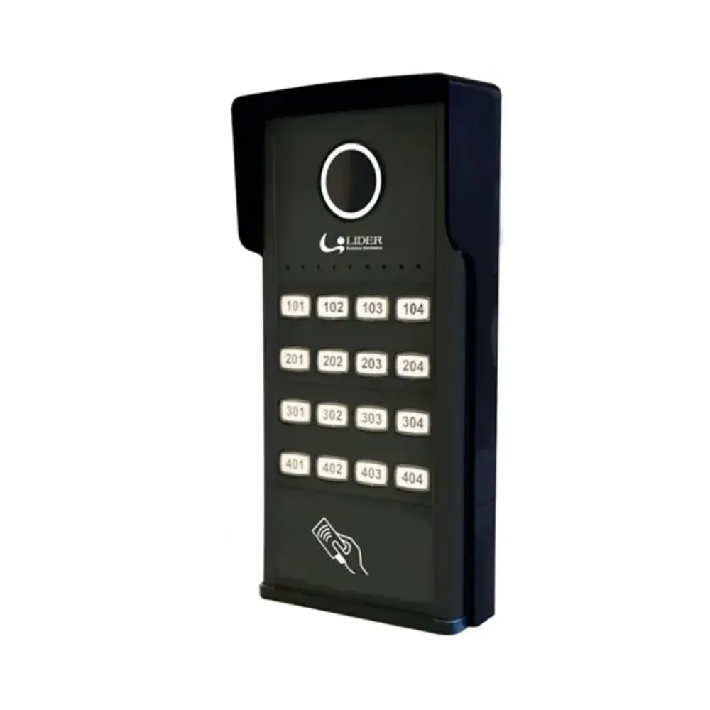 Porteiro Coletivo Smart Rfid 16 Pontos